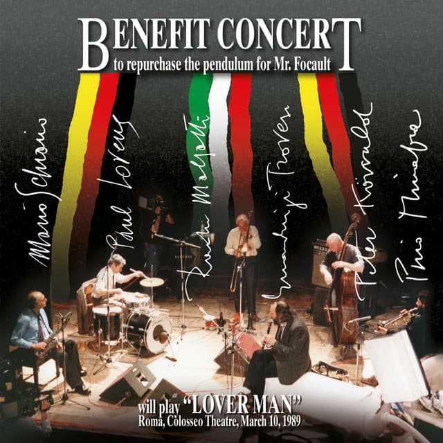 Benefit Concert To Repurchase the Pendolum for Mr. Focault - Mario Schiano