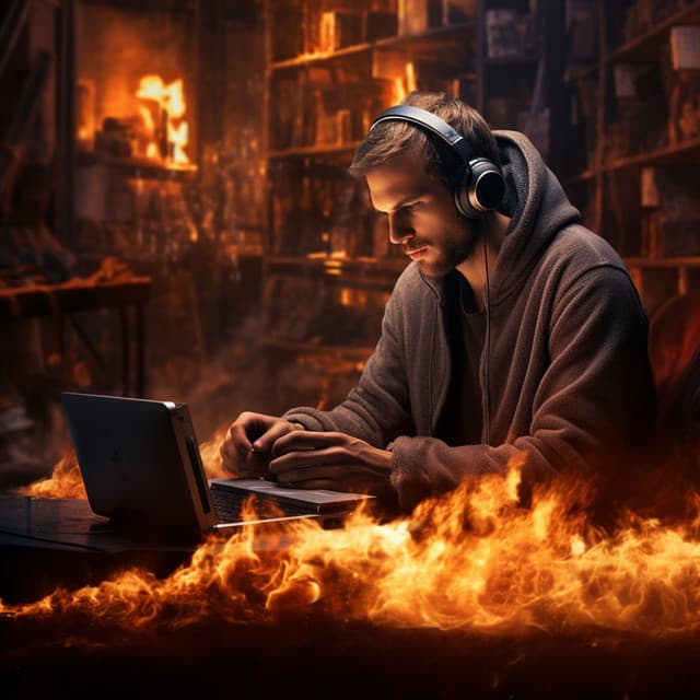 Study Blaze: Scholarly Fire Harmony - Healing Music Collective