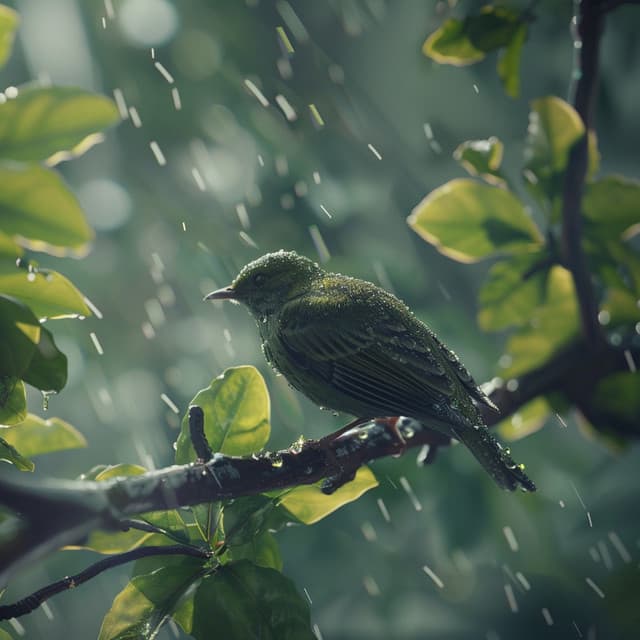 Restful Nature Sleep: Binaural Rain and Bird Melodies - Dream Keepers