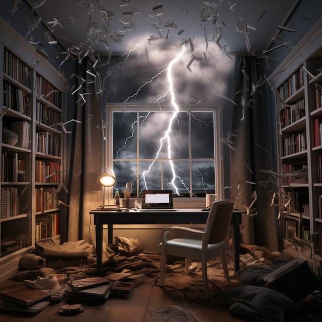 Thunder Study: Rolling Thunder Echoes - Lightning