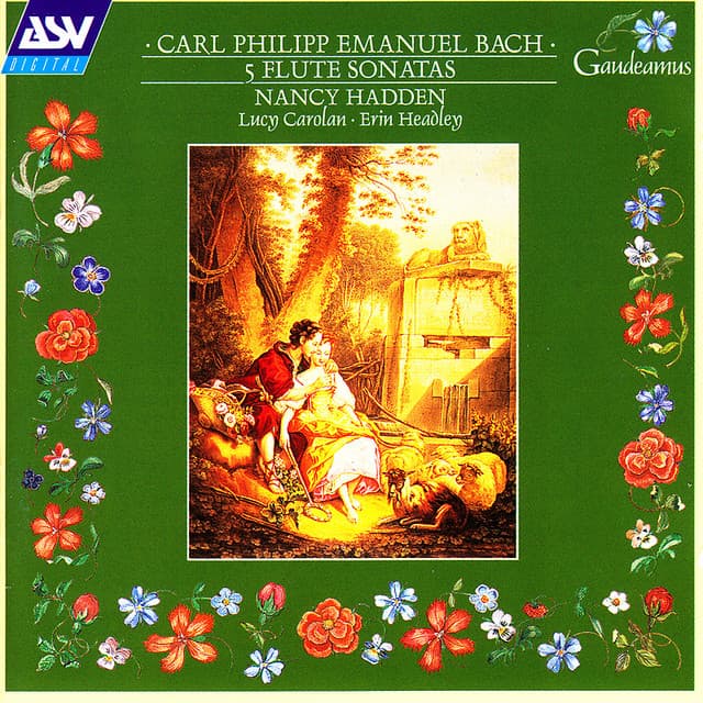 C.P.E. Bach: 5 Flute Sonatas - Carl Philipp Emanuel Bach