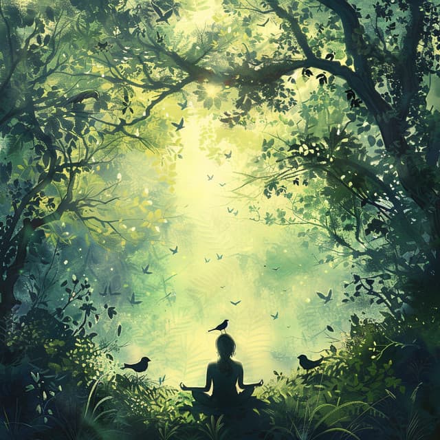 Binaural Birds for Relaxation: Peaceful Canopy - 78 72 Hz - Relaxing The Mind