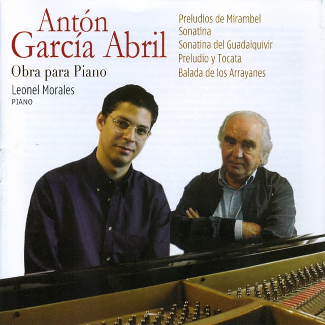 Antón García Abril: Obra para Piano - Antón García Abril