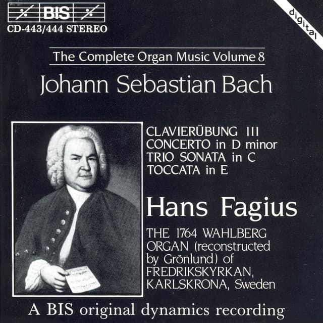 Bach, J.S.: Organ Music , Vol. 8 - Johann Sebastian Bach