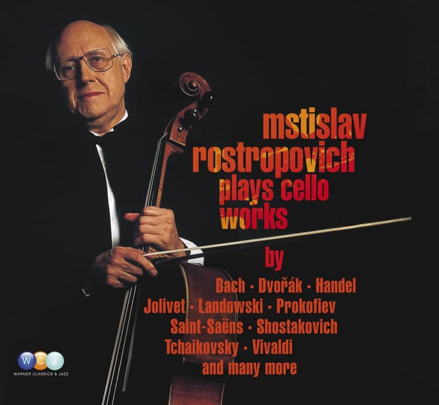 Mstislav Rostropovich plays Cello Works - Mstislav Rostropovich