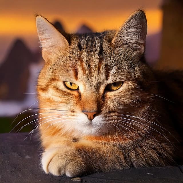 Gentle Night Sounds for Cats - Peaceful Clarity