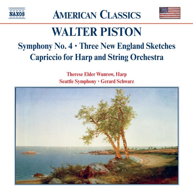 Piston: Symphony No. 4 / Three New England Sketches - Walter Piston