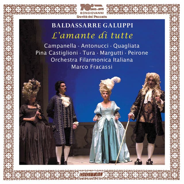 Galuppi: L'amante di tutte - Baldassare Galuppi