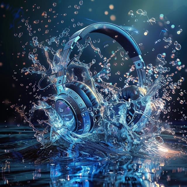 Water Rhythms: Aquatic Harmony Flow - Water Sound Natural White Noise