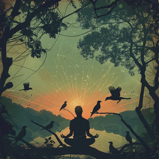 Binaural Birds and Gentle Waves: Relaxation Melody - 92 88 Hz - Relaxed Minds