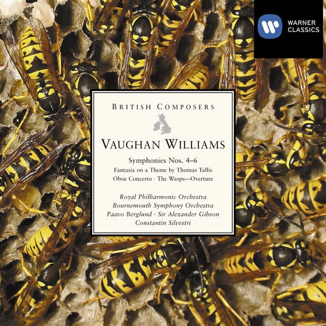 Vaughan Williams: Symphonies Nos. 4 - 6, Fantasia on a Theme by Tallis, Oboe Concerto & The Wasps Overture - Ralph Vaughan Williams