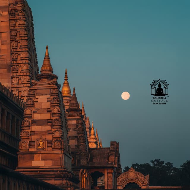 Rituel de pleine lune au Mahabodhi - Bouddha musique sanctuaire