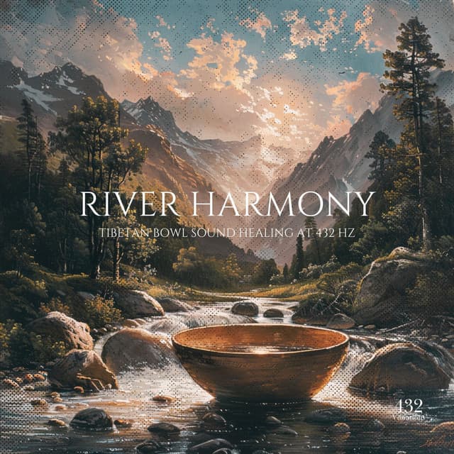 River Harmony: Tibetan Bowl Sound Healing at 432 Hz - 432 Vibrations