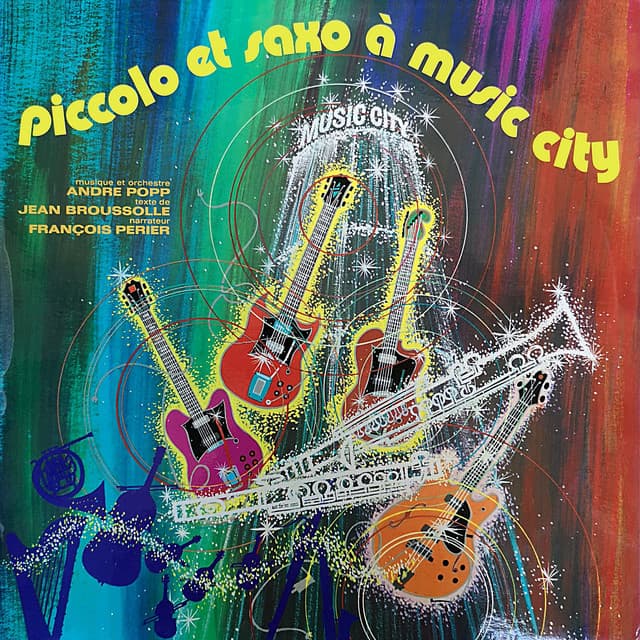 Piccolo et Saxo à Music City - André Popp