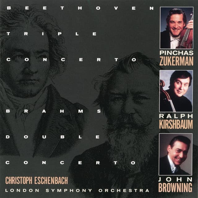 Brahms: Double Concerto, Beethoven: Triple Concerto - Pinchas Zukerman