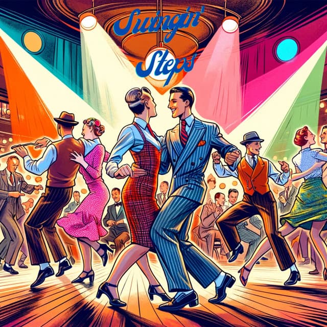 Swingin' Steps: Lindy Hop Nights - Jazz Instrumental Relax Center