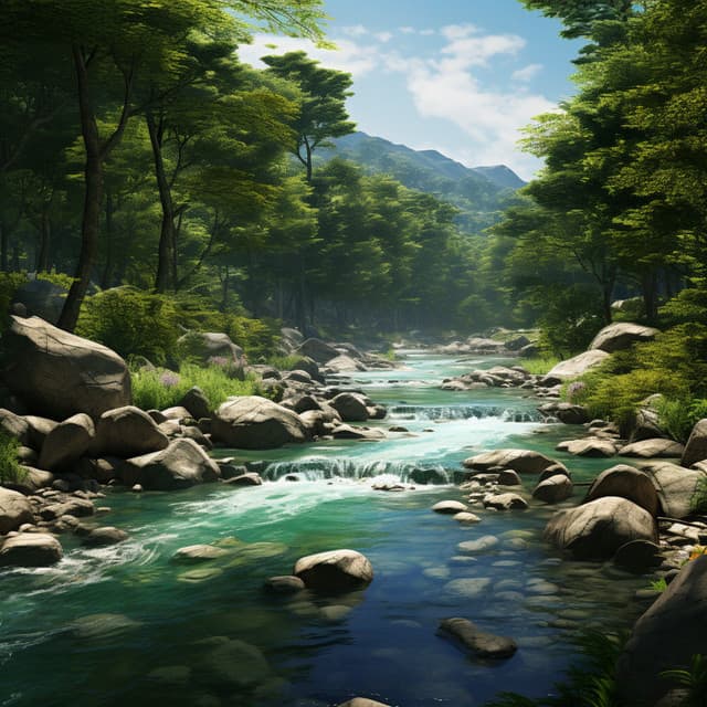 Fluid Flow: Yoga by the Stream for Inner and Outer Harmony - Yoga Music Playlists