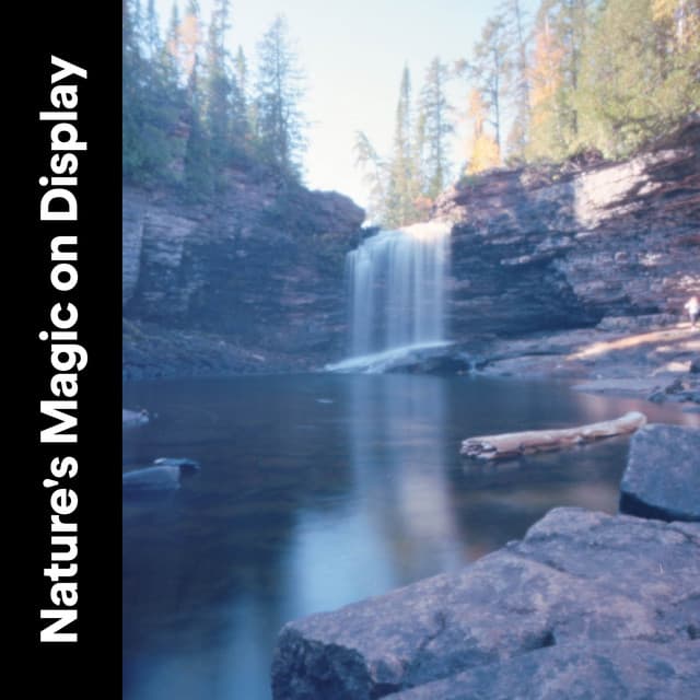 Nature's Magic on Display - Waterfall Sounds