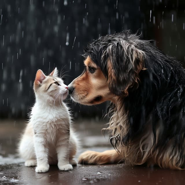 Trueno De Mascotas: Armonía De Compañeros Animales - Mascotas relajarse