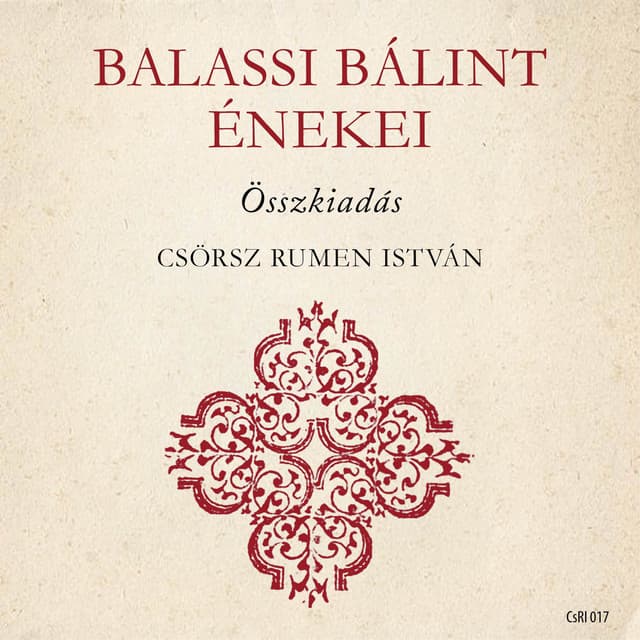 Balassi Bálint énekei - Anonymous
