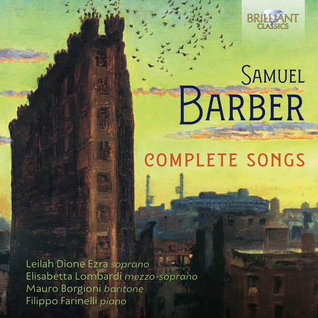 Barber: Complete Songs - Samuel Barber