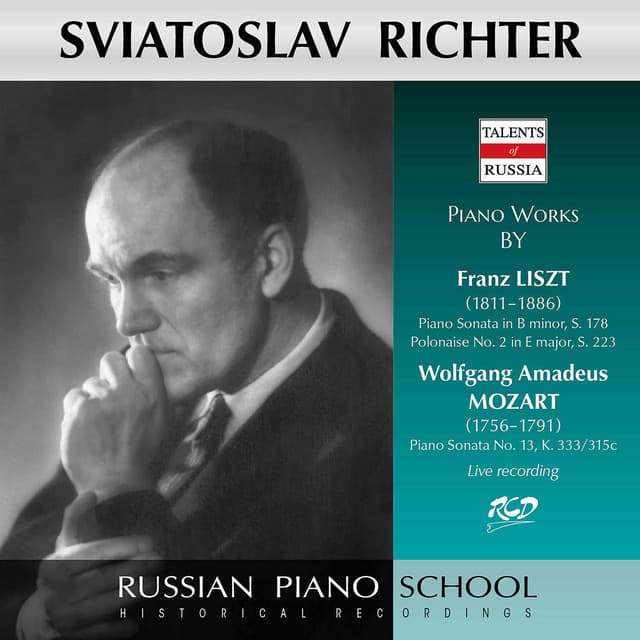 Liszt & Mozart: Piano Works - Sviatoslav Richter