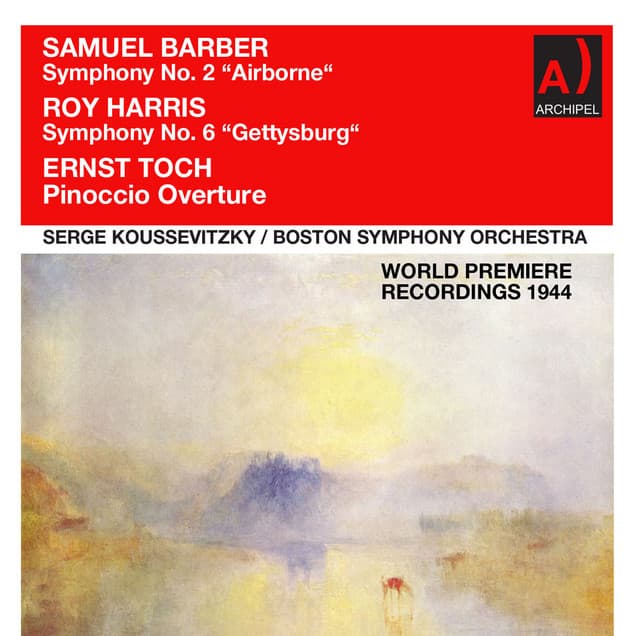 Barber, Harris & Toch: Orchestral Works - Boston Symphony Orchestra