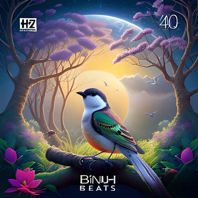 Accompanied by Birds Singing - 40 HZ Binaural Beats