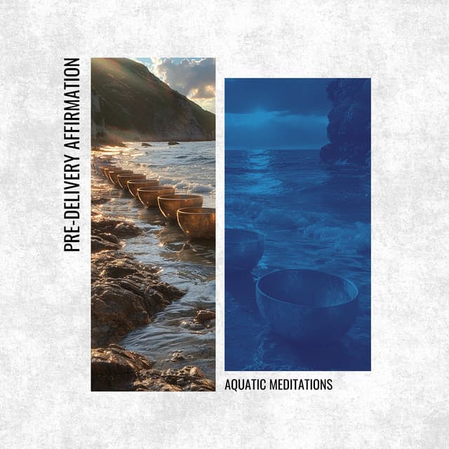 Aquatic Meditations: Tibetan Tones, Sea’s Lullaby, Pregnancy Peace - Pre-Delivery Affirmation