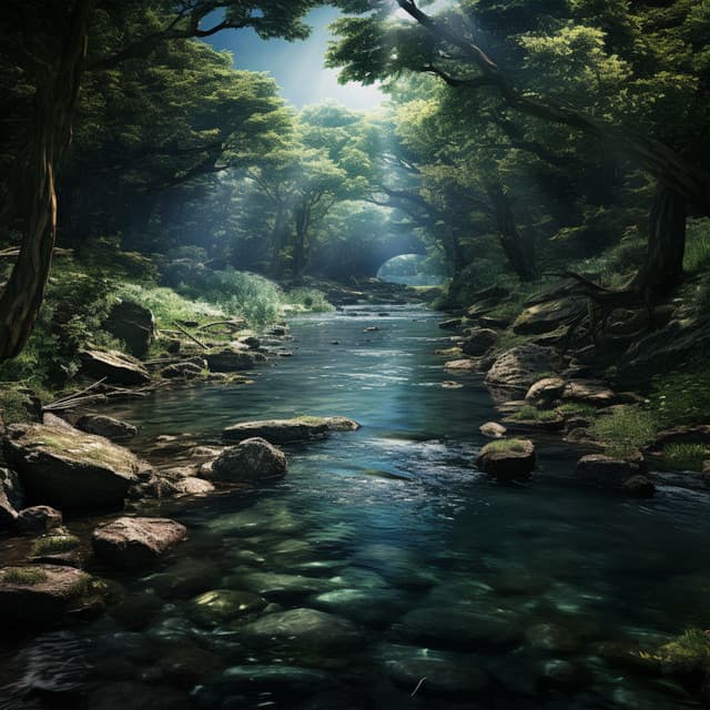 River's Dreamy Current: Soothing Sleep Tunes - Sleep Miracle