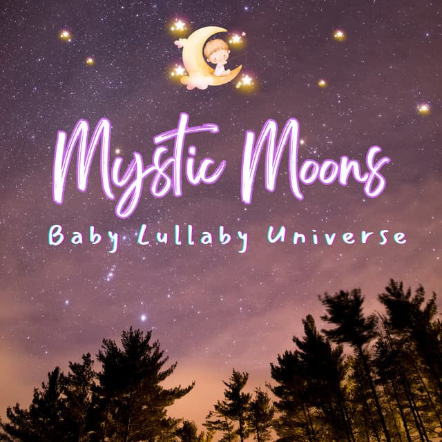 Mystic Moons – Baby Lullaby Universe - Silver Blue Moon