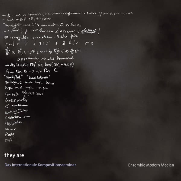 they are - Das Internationale Kompositionsseminar - Ensemble Modern