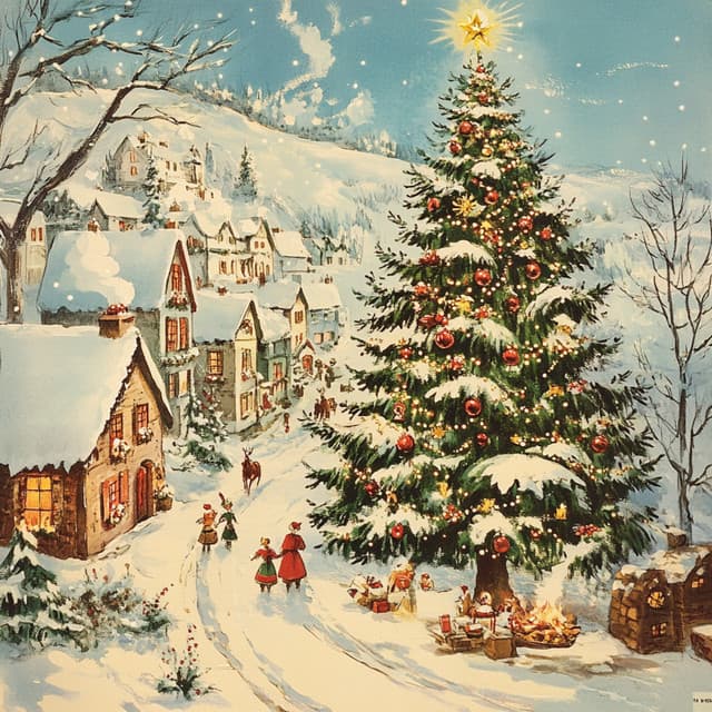 A Festive Christmas - Christmas Song Instrumental