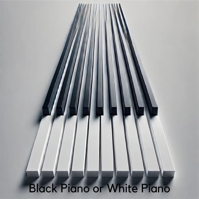 Black Piano or White Piano - Susanne Regen