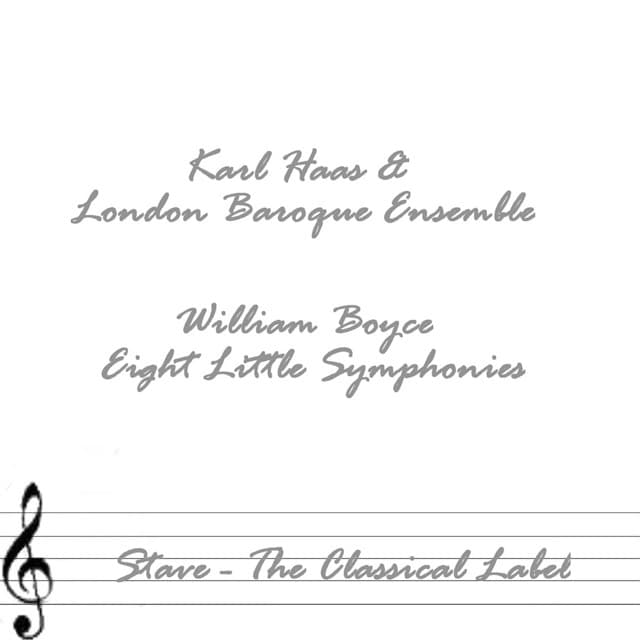 William Boyce - Eight Little Symphonies - William Boyce