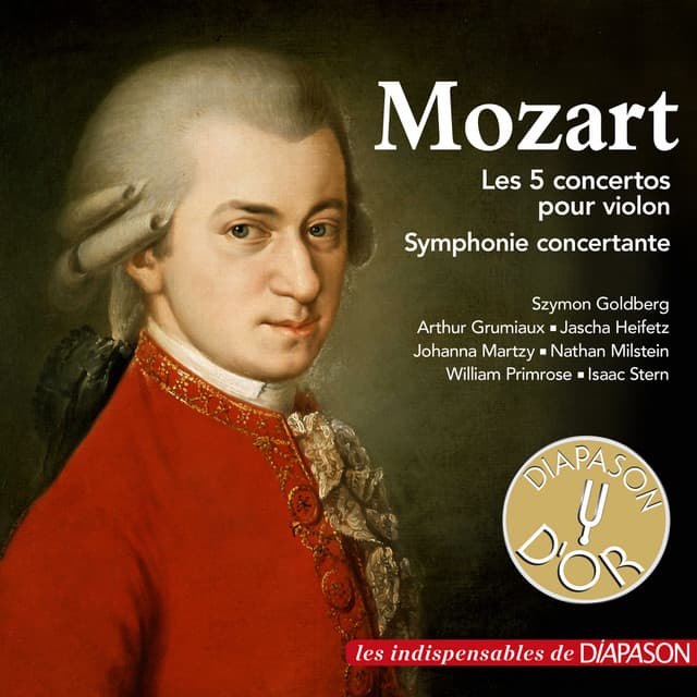 Mozart: Les 5 concertos pour violon & Symphonie concertante - Wolfgang Amadeus Mozart