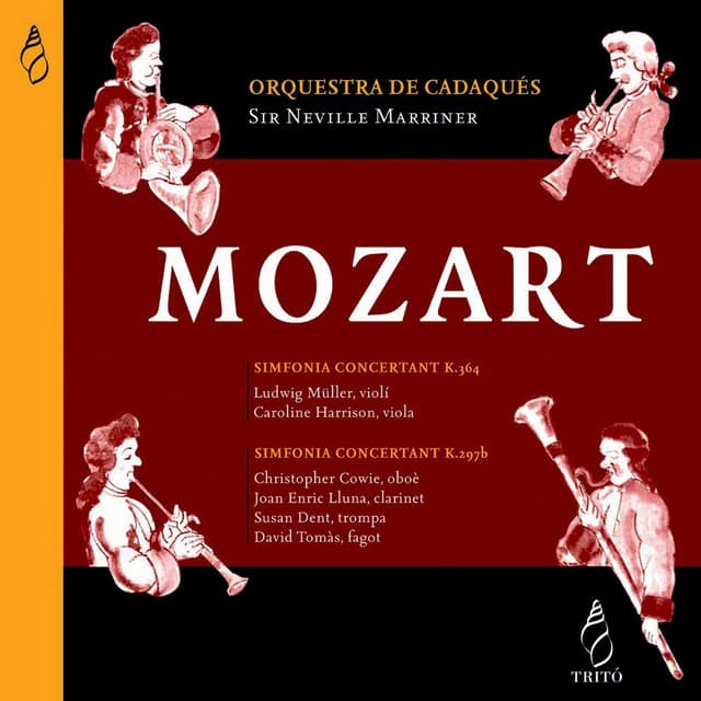 Mozart: Simfonies Concertants - Wolfgang Amadeus Mozart