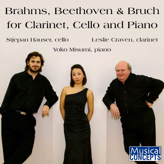 Brahms, Beethoven & Bruch for Clarinet, Cello & Piano - Leslie Craven