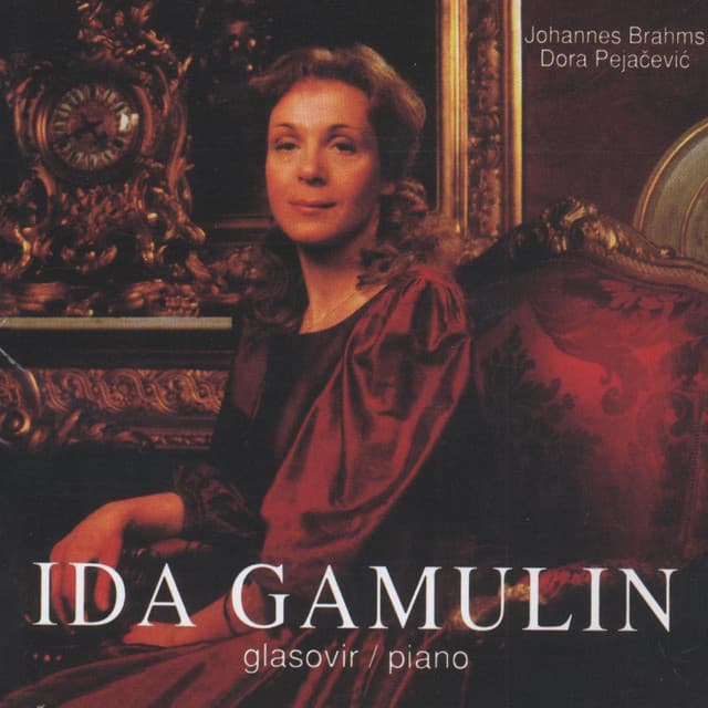Johannes Brahms / Dora Pejačević - Ida Gamulin