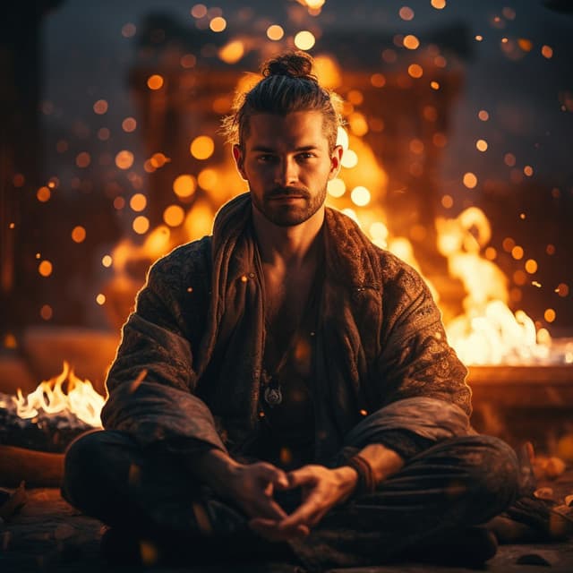 Armonía De La Fogata: Música Para Llamas Meditativas - Melodía de la tierra