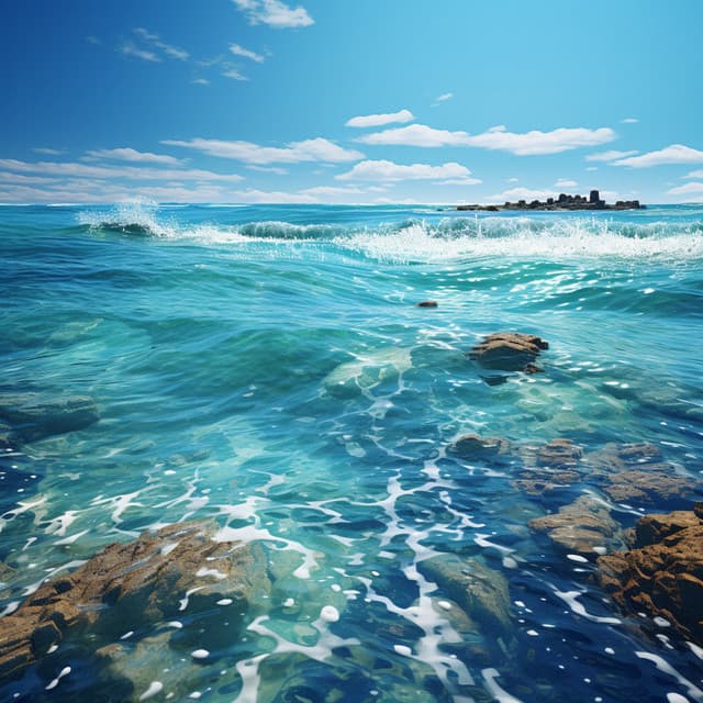 Binaural Ocean Massage: Ambient Sea Sounds - Sleep Before Midnight