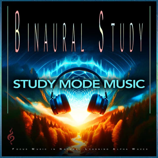 Binaural Study: Focus Music in Nature, Learning Alpha Waves - Binaural Beats Study Music