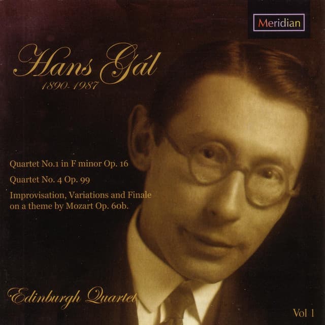 Hans Gál, Vol. 1 - Hans Gál