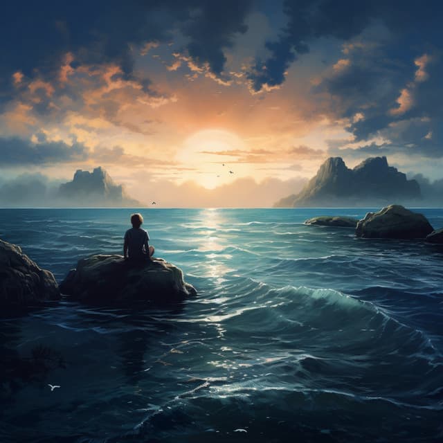 Ocean Rhythm: Harmonic Sea Chorale - Wellbeing Soundscapes