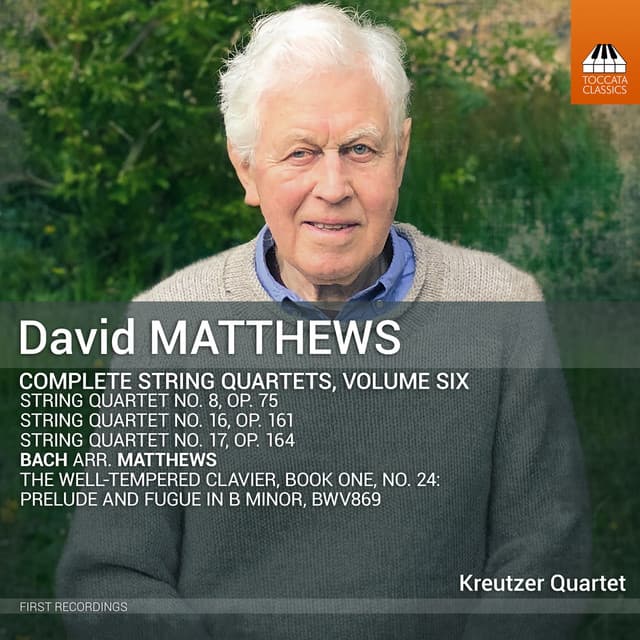 David Matthews: Complete String Quartets, Vol. 6 - David Matthews