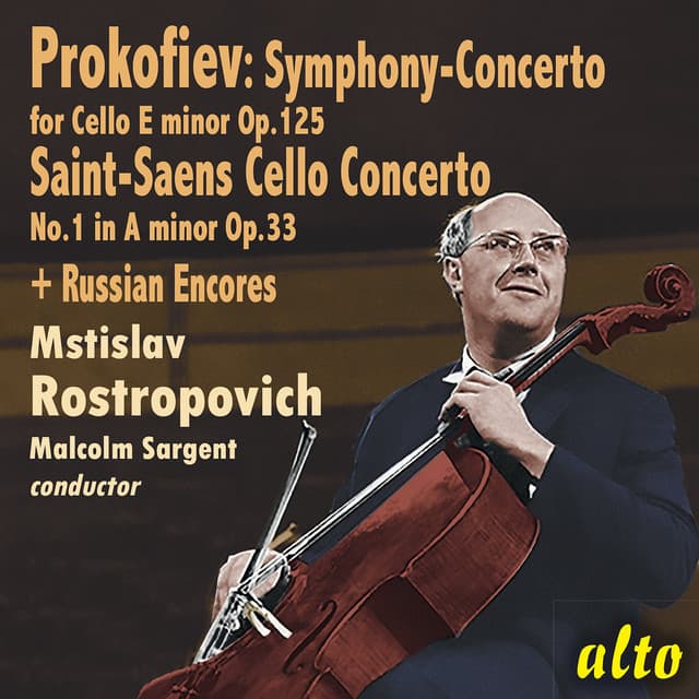 Rostropovich Plays Concertos and Encores - Mstislav Rostropovich