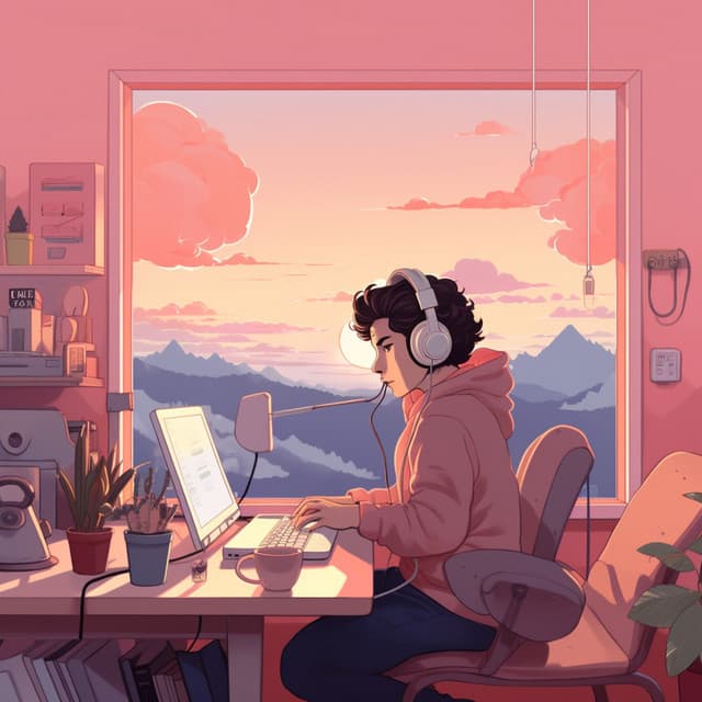 Sesión De Estudio Lluvioso: Música Para La Concentración - Música de fondo esencial para una cena