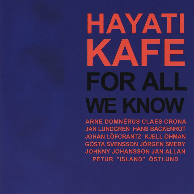 For All We Know - Jan Lundgren