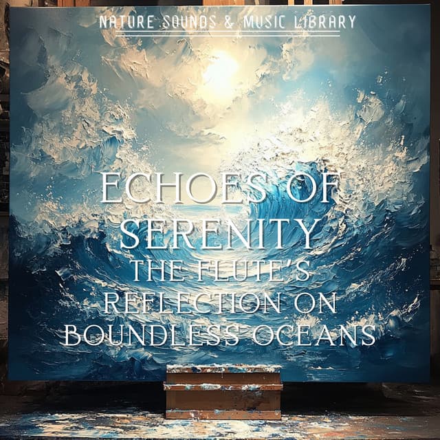 Echoes of Serenity: The Flute’s Reflection on Boundless Oceans - Nature Sounds & Music Library