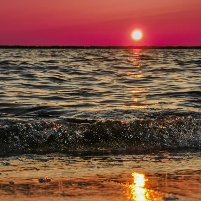 1 Coastal Night: Ethereal Synth Soundscapes - Coastal Sounds